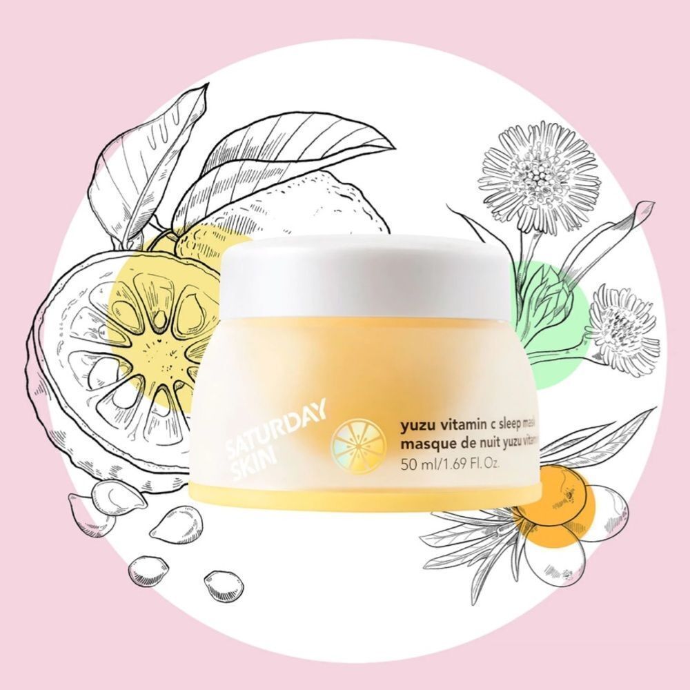 Saturday Skin Yuzu Vitamin C Sleep Mask